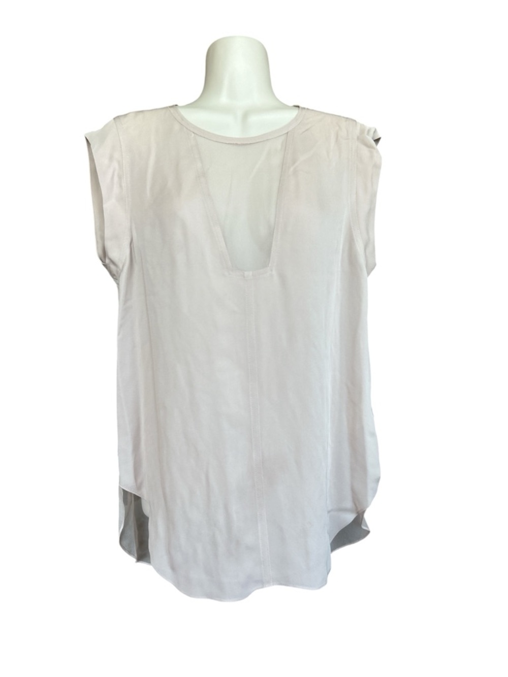 Rebecca Taylor Silk Sleeveless V-Neck Women's Top NWT